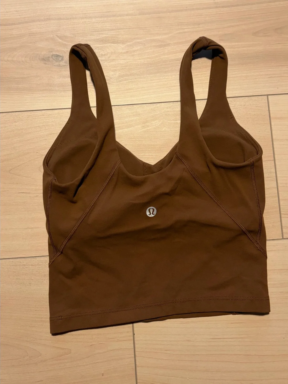 Lululemon Brown Sports Bra / Crop Top